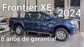 FRONTIER XE 2024 A camionete com 6 anos de garantia Avaliação completa [upl. by Orabelle]