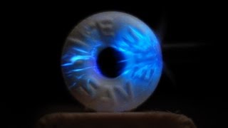 LIFE SAVER LIGHTNING Triboluminescence Slow Motion  Smarter Every Day [upl. by Ailerua]