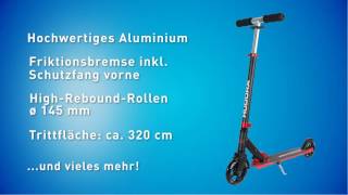 Produkt der Woche 29  Hudora Scooter Big Wheel Bold 145 [upl. by Elinad228]