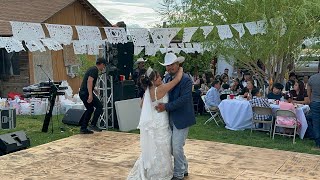 Los Recién casados bailando su vals Adrián y Trinidad [upl. by Wakerly]