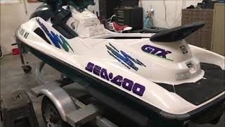 1997 SeaDoo GTX Test [upl. by Harbison]