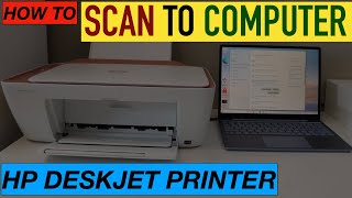 HP Printer Scan To Computer [upl. by Merrily]