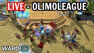 LIVE  OLIMOLEAGUE 233  CLEM ROGUE HERO amp MORE StarCraft 2 [upl. by Ococ]