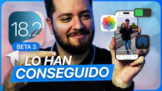 iOS 182 beta 3 Novedades en Fotos AirDrop y más FUNCIONES mejoradas ANÁLISIS COMPLETO [upl. by Goulder]