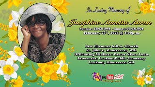 In Loving Memory of Josephine Annetta Aaron February 25 2024 [upl. by Andrel]