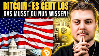 Bitcoin  Es Geht Los Das Musst Du Wissen [upl. by Shaffer]