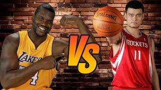 Shaq vs Yao Ming 2003 [upl. by Elatsyrk]