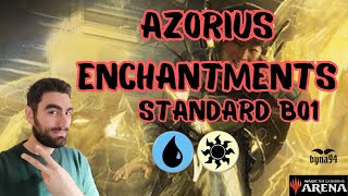 AZORIUS ENCHANTMENTS Standard bo1 mtgarena mtgita mtg [upl. by Jemena743]