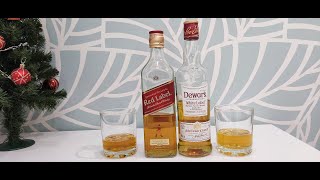 Красные против белых Johnnie Walker Red Label VS Dewars White Label [upl. by Llertak308]