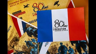 RETOUR 80 ANS DE LA LIBERATION RCM [upl. by Aihsela]