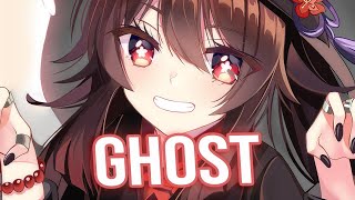 Nightcore  Ghost  Ava Max  Lyrics [upl. by Valry613]