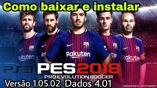 Tutorial Como poner Licencias PES 2018 PS3 Muy Facil 100 Uniformes y Equipos [upl. by Yannodrahc]