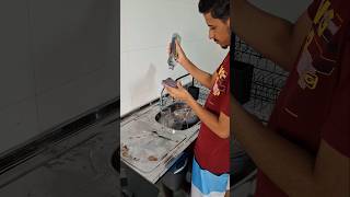 Limpeza depois da bagunça que fizemos na cozinha  pai aos 18 [upl. by Magen702]