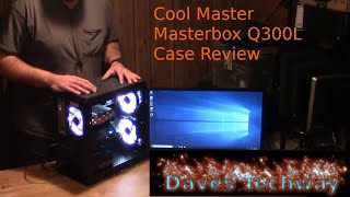 Cooler Master Masterbox Q300L Case Unboxing and overview [upl. by Anivlis]