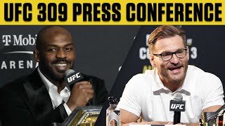 UFC 309 PreFight Press Conference  ESPN MMA [upl. by Chantal]