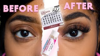 INDIVIDUAL EYELASHES TUTORIAL  6 [upl. by Marciano127]