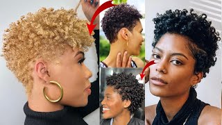 17 Cute Natural Short Curly Hairstyles for Black Women  Easy Ways to Achieve Curls  Wendy Styles [upl. by Reteid]