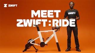 New Zwift Ride  Smart Bike and Indoor Cycling Setup [upl. by Anahs]