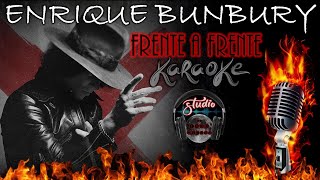 Frente A Frente  KARAOKE  Enrique Bunbury [upl. by Fritzsche]