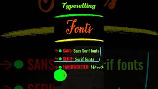 FONTS Typesetting Step by Step Tutorials publishing graphics DTP [upl. by Wylen]