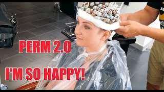 UMSTYLING PERM 20 DAUERWELLE  BOWLCUT SHORT HAIR by JOERG MENGEL FRISEURE GREAT MAKEOVER [upl. by Zabrina]