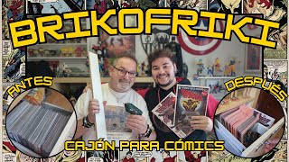 🔥TRANSFORMAMOS UN CAJÓN DE IKEA EN UN CAJÓN PARA CÓMICS🔥 ¡¡¡Segundo BRIKOFRIKI junto a MI PADRE [upl. by Nilahs]