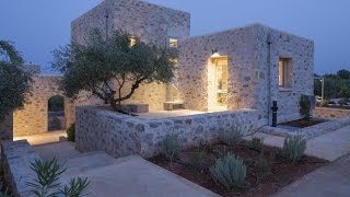 Architect’s Villa a stone residence located in ManiPeloponnese Greece designed by HHH Architects [upl. by Lunseth]