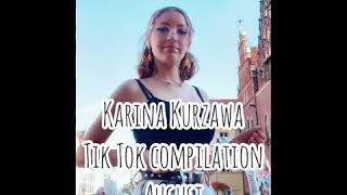 Karina Kurzawa TikTok compilation  August 2020 [upl. by Jesh]