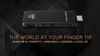 MOREFINE M1 Finger PC Review Introduction  MakeTheOnecom [upl. by Nebuer791]