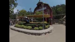 Dollywood BarnstormerOff Ride HD [upl. by Bevis]