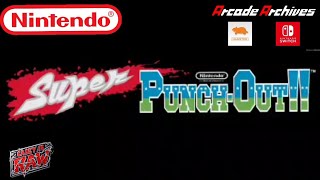 Super PunchOut Nintendo Arcade gameplay [upl. by Ahsila562]