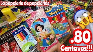 TE ENSEÑO LA PAPELERÍA MÁS BARATA QUE HE GRABADO PRODUCTO ORIGINAL DESDE 80 CENTAVOS NO LO CREERÁS [upl. by Toll]