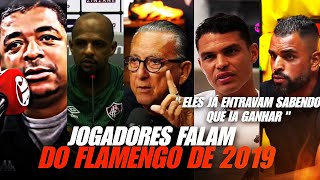 JOGADORES FALAM DE COMO ERA ENFRENTAR O FLAMENGO DE 2019 [upl. by Ahsiekan]