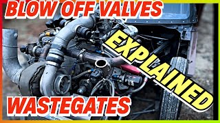 What are Wastegates and Blow Off Valves How do they work Here is a rundown of their operation [upl. by Hoes390]