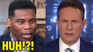 COWARD Herschel Walker exposed as TOO SCARED to debate in Incoherent Fox News appearance [upl. by Rehotsirhc842]