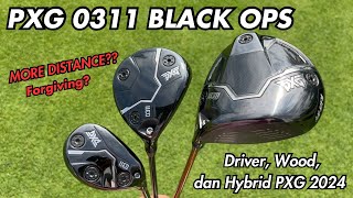 FIRST REACTION PXG 0311 BLACK OPS DRIVER WOOD amp HYBRID WOW [upl. by Oflunra190]