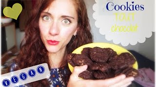 ❤ Cookies TOUT chocolat ❤ version VEGAN [upl. by Oza]