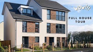 Touring a Stunning 😍 4 Bedroom New Build Town House Tour UK  Cala Homes The Colonsay Showhome [upl. by Durward]