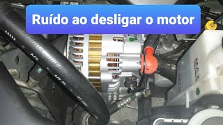 Ruído ao desligar o motor saiba o porque NISSAN [upl. by Lustig]