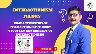 Interactionism Theory  Interactionist theory of language acquisition  explained in Urdu and Hindi [upl. by Enilatan]