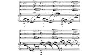 Lekeu  Piano Quartet unfinished AudioSheet Ens Musique Oblique [upl. by Ddarb342]