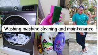 WASHING MACHINE CLEANING AND MAINTENANCE washing howto cleaning [upl. by Fullerton]