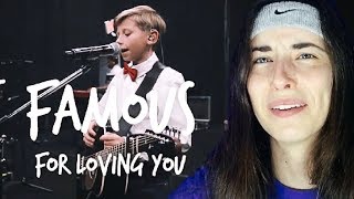 Mason Ramsey Yodeling Walmart Kid  Famous Lyric Video REACTION [upl. by Nitneuq]