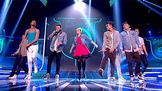 The Finalists sing Tulisas Young  Live Week 7  The X Factor UK 2012 [upl. by Ecirtnahc]