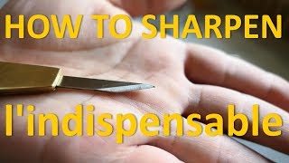 How to sharpen lindispensable [upl. by Sucramej317]