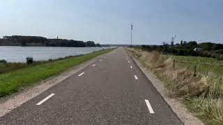 ‎⁨🇳🇱 Cycling near Doornenburg⁩ ⁨Oostelijke Betuwe en Nijmegen⁩ ⁨Netherlands⁩ [upl. by Ailimaj]