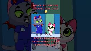 🤔 CAN KITTY FIND THE RIGHT RESTROOM 🚽🐾 POTTY TRAINING FUN FOR KIDS 😻 [upl. by Abagail350]