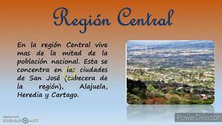 Región Central de Costa Rica [upl. by Adnuhsat]