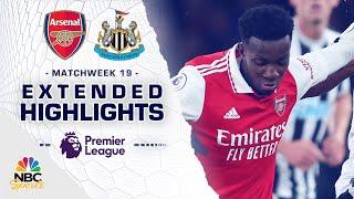 Arsenal v Newcastle United  PREMIER LEAGUE HIGHLIGHTS  132023  NBC Sports [upl. by Vieva]