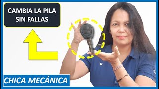 ▶️ Como Cambiar LA PILA del control del CHERY Arauca o A1💥 Alarma de Auto NO FUNCIONA ❌ el Control😰 [upl. by Coplin]